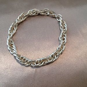 Charm bracelet, Silver costume jewelry